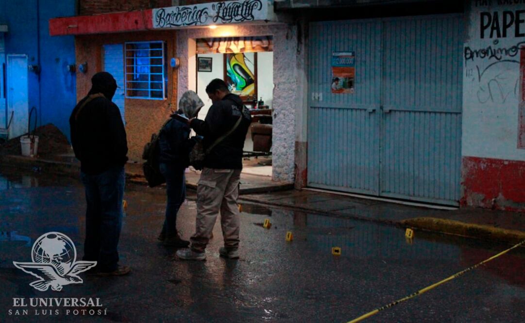 Ataque armado en barbería; un lesionado 