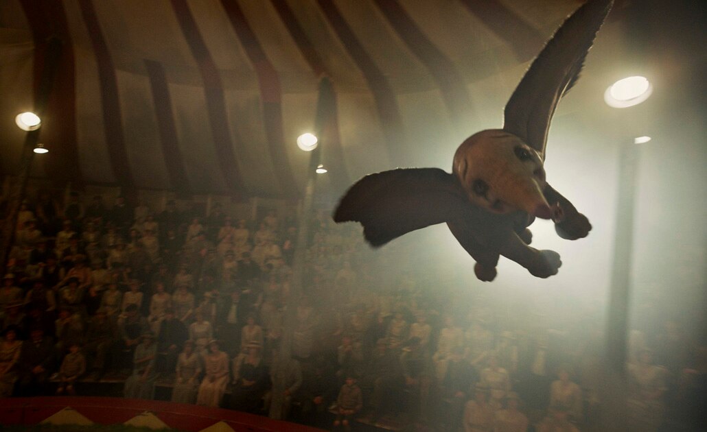 "Dumbo" en primer lugar de taquilla, pero sin tanto vuelo