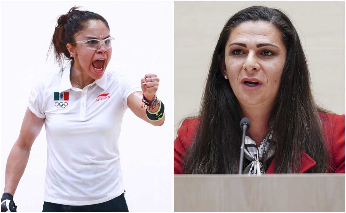 Paola Longoria adeuda 1.6 mdp al gobierno federal, confirma Ana Guevara. Fotos: IMAGO7