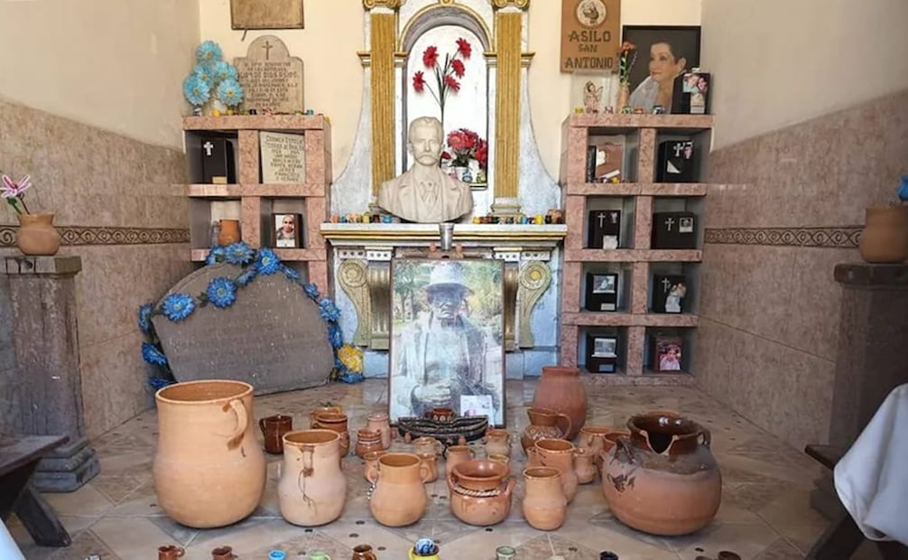 Tumba del famoso personaje Juan del Jarro en SLP. Foto: Especial