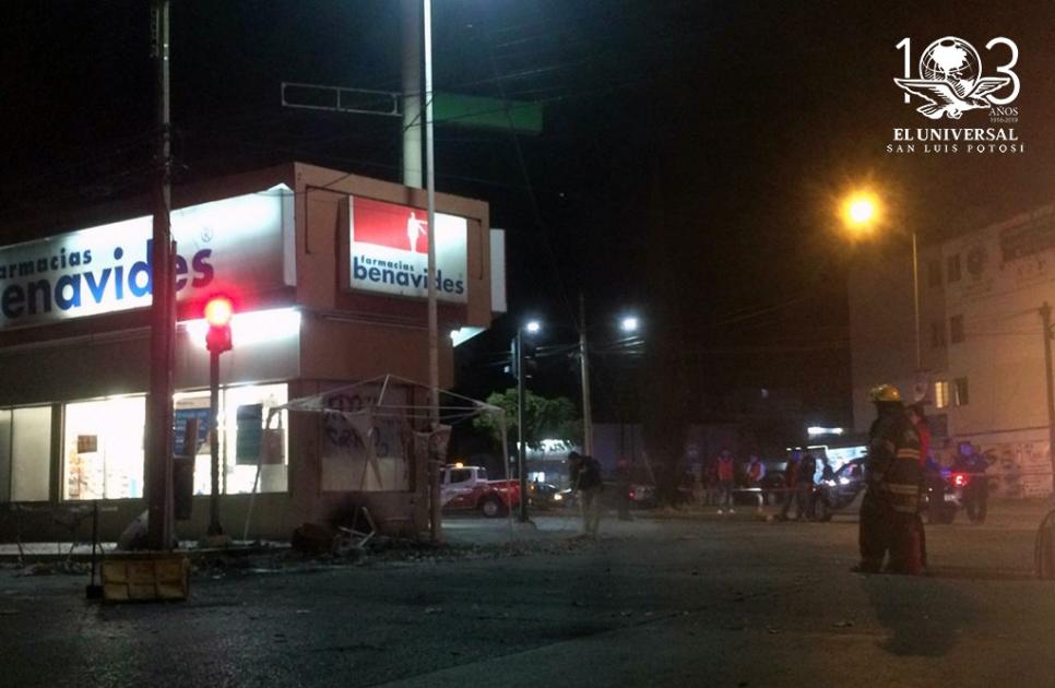 Se incendia puesto de pirotecnia 