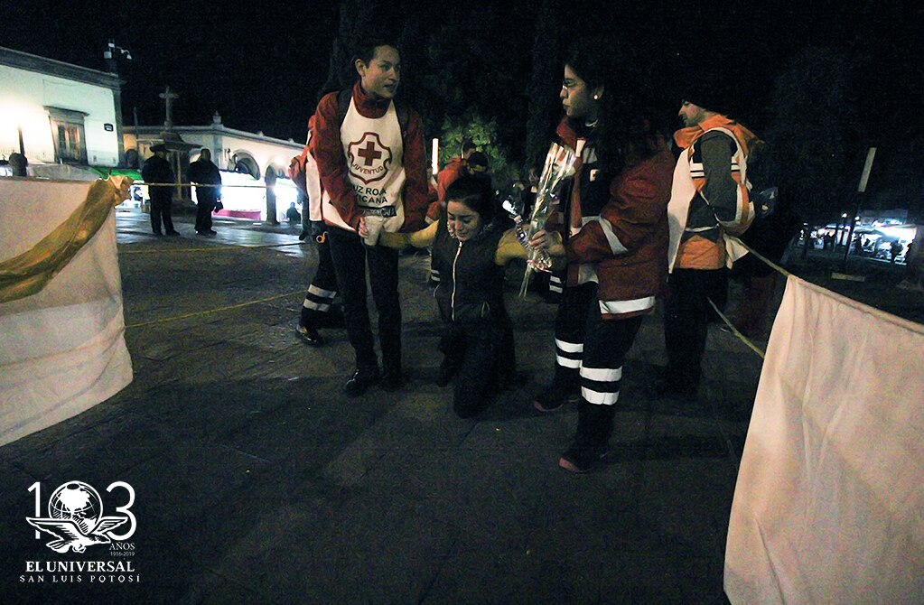 Prestó Cruz Roja 100 atenciones a devotos guadalupanos