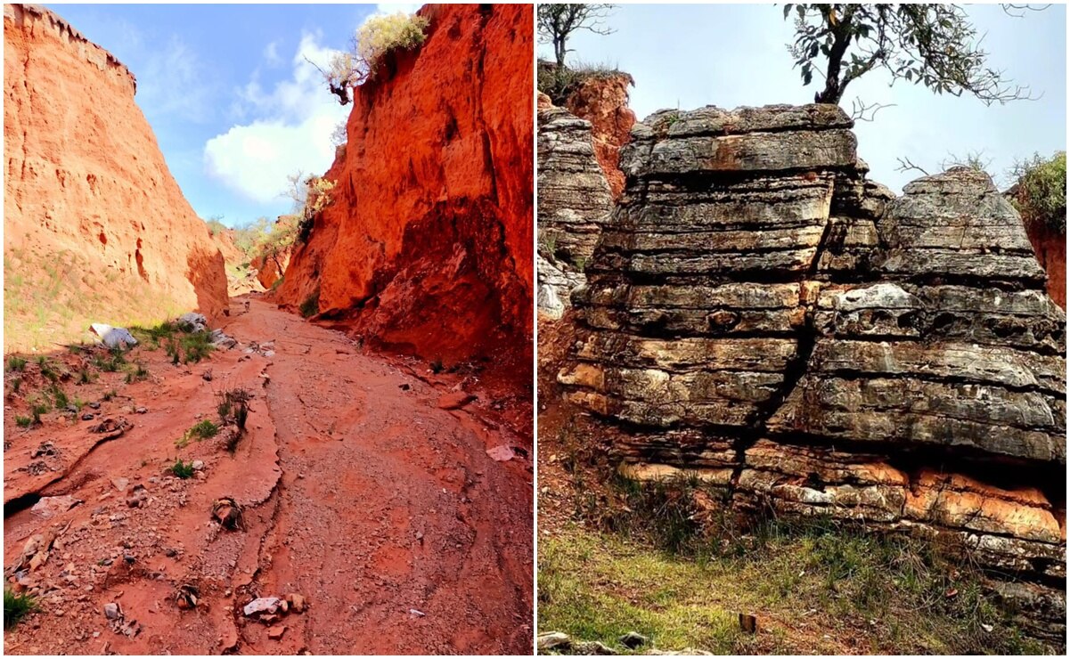 El Cañón Colorado ofrece un paisaje casi surrealista.