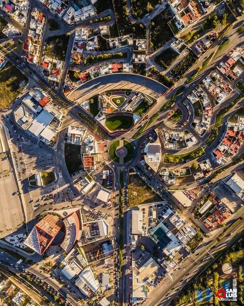 Glorieta de la Familia en la actualidad. Foto: FB@Yo Amo San Luis