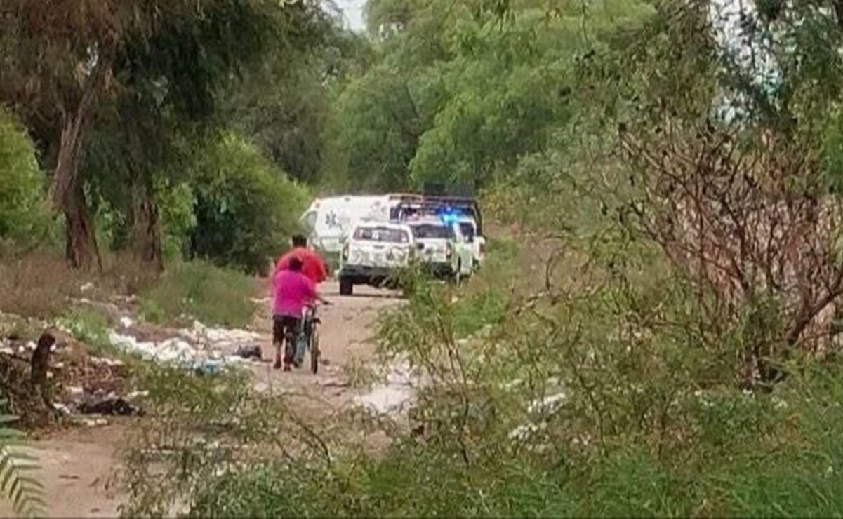 El cuerpo fue encontrado en un predio ubicado en la comunidad Fracción Rivera