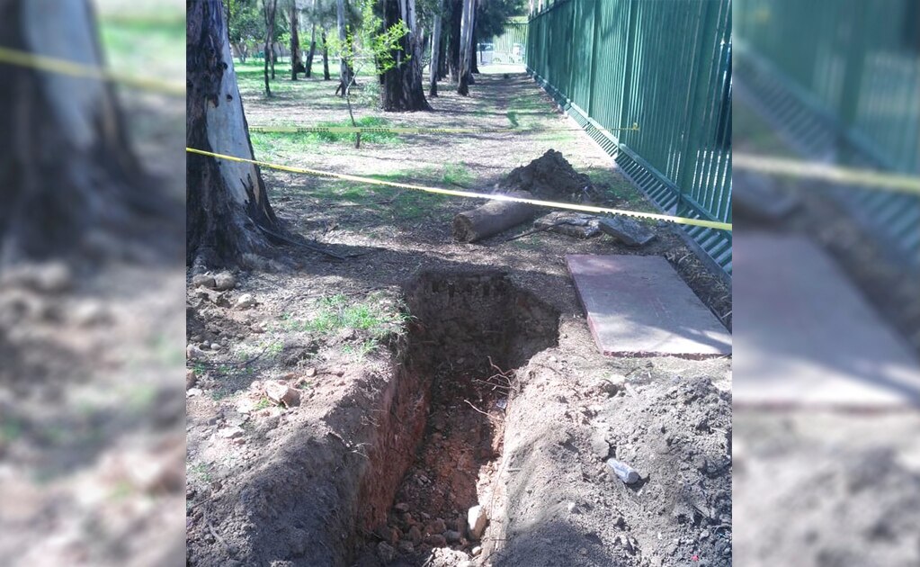 Inician sustitución de red de drenaje sanitario colapsado al interior del Parque de Morales