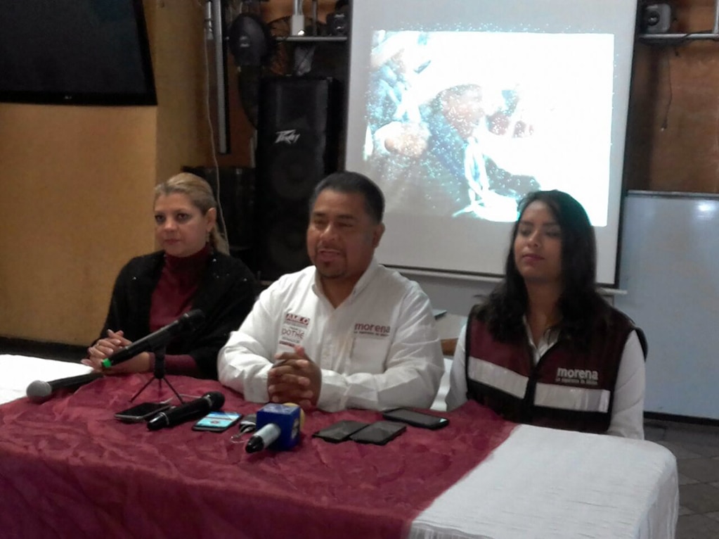 Rechazan candidatos de MORENA protección