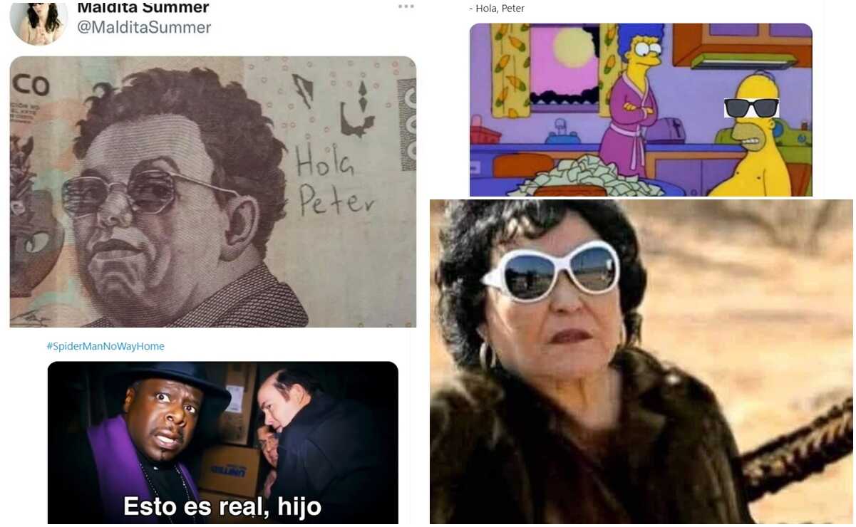 ¡Hola Peter! Desata multiverso de MEMES por "Spider-Man: No Way Home"