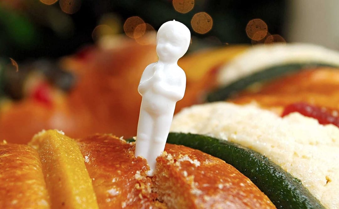 Los muñecos de la rosca de Reyes están hechos de plástico número 5 y son reciclables. Foto: Especial