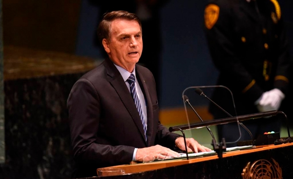 Niega Jair Bolsonaro que la Amazonia sea "un patrimonio de la humanidad"