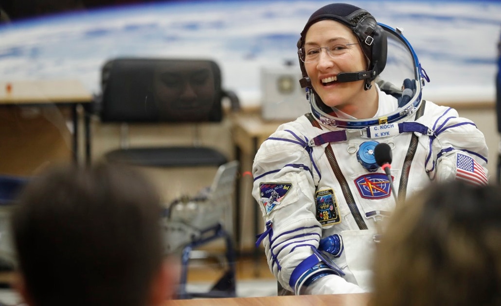 Primera caminata espacial sólo de mujeres será este mes