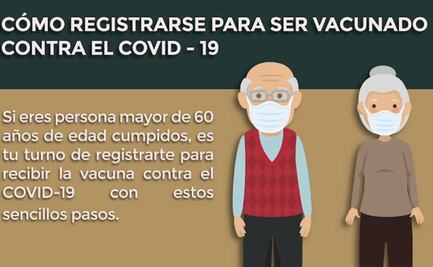 Aquí puedes registrar a adultos mayores para ser vacunados contra Covid-19 en SLP