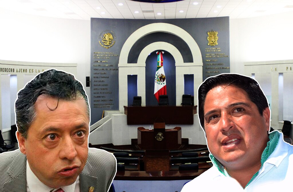 Se arma zafarrancho en el Congreso potosino