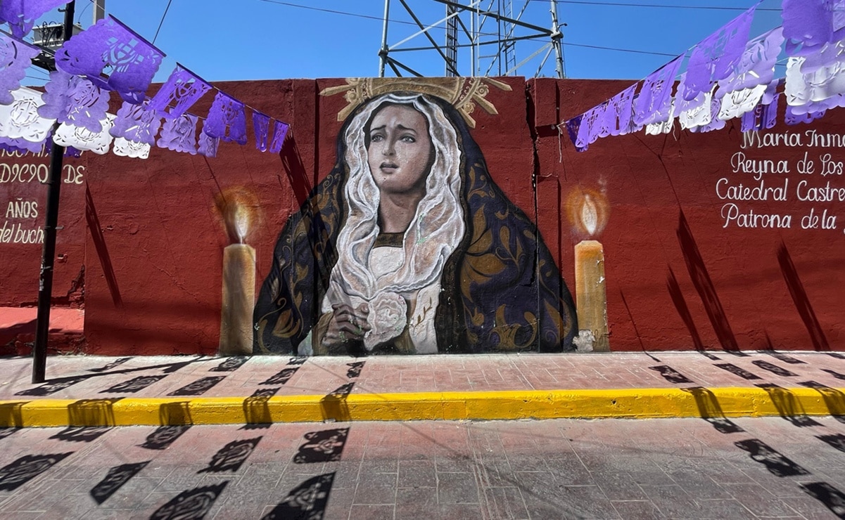 Así se vive el Viernes de Dolores en el callejón del Buche de SLP, tradición de más de 100 años