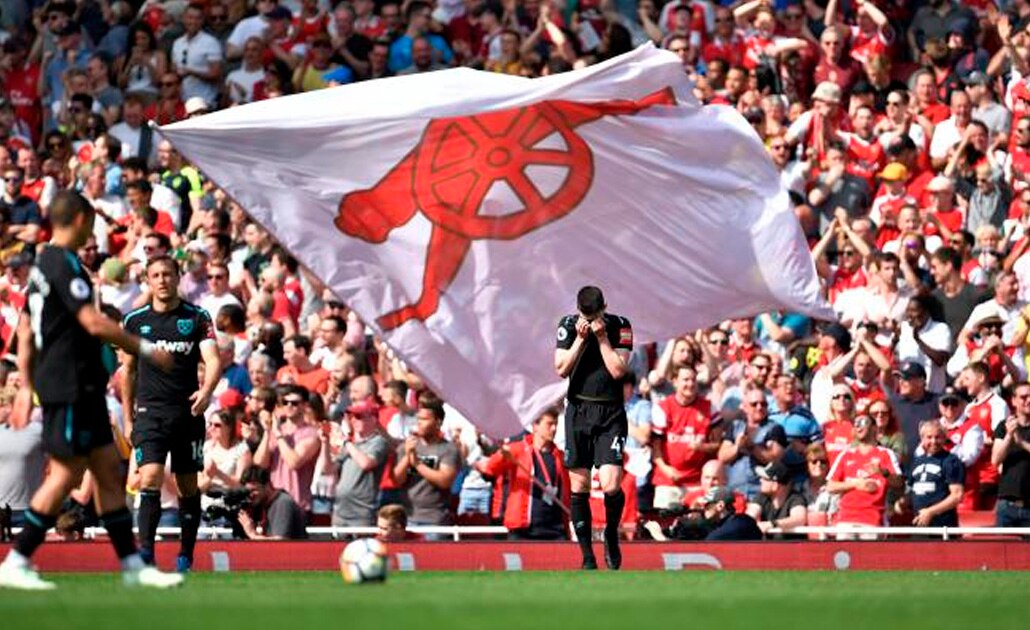 West Ham y Chicharito son goleados por el Arsenal