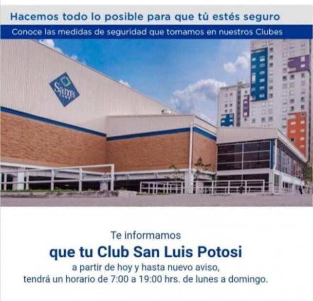 Por Covid-19, tiendas de autoservicio reducirán sus horarios en SLP