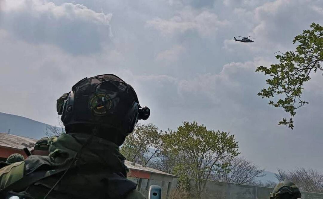 Tras el hallazgo del narco campamento se llevó a cabo un operativo de vigilancia. Foto: Especial