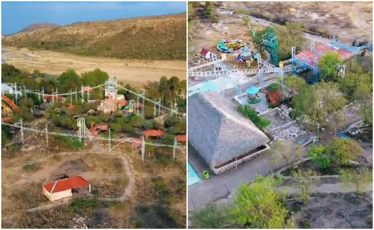 Así luce ahora el antiguo parque de diversiones de SLP. Fotos: @reysolbarrera9