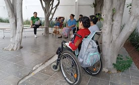 “Enchúlame la silla”, una iniciativa para reflexionar sobre la movilidad de las personas con discapacidad en SLP