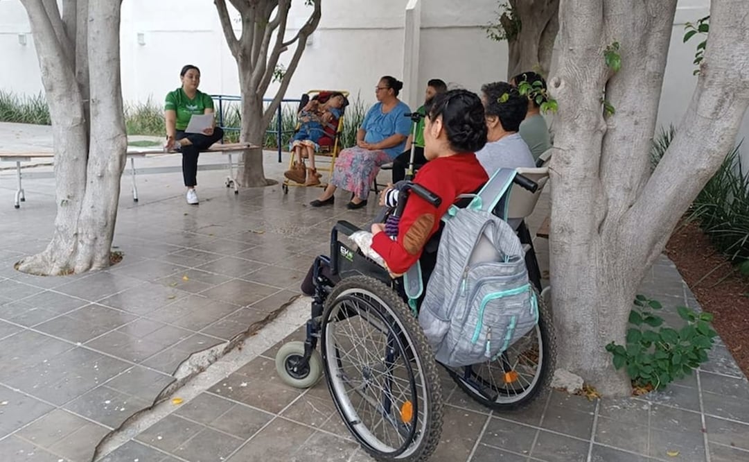 Programa "Enchúlame la Silla", en pro de la inclusión a personas con discapacidad en SLP. Foto: Especial