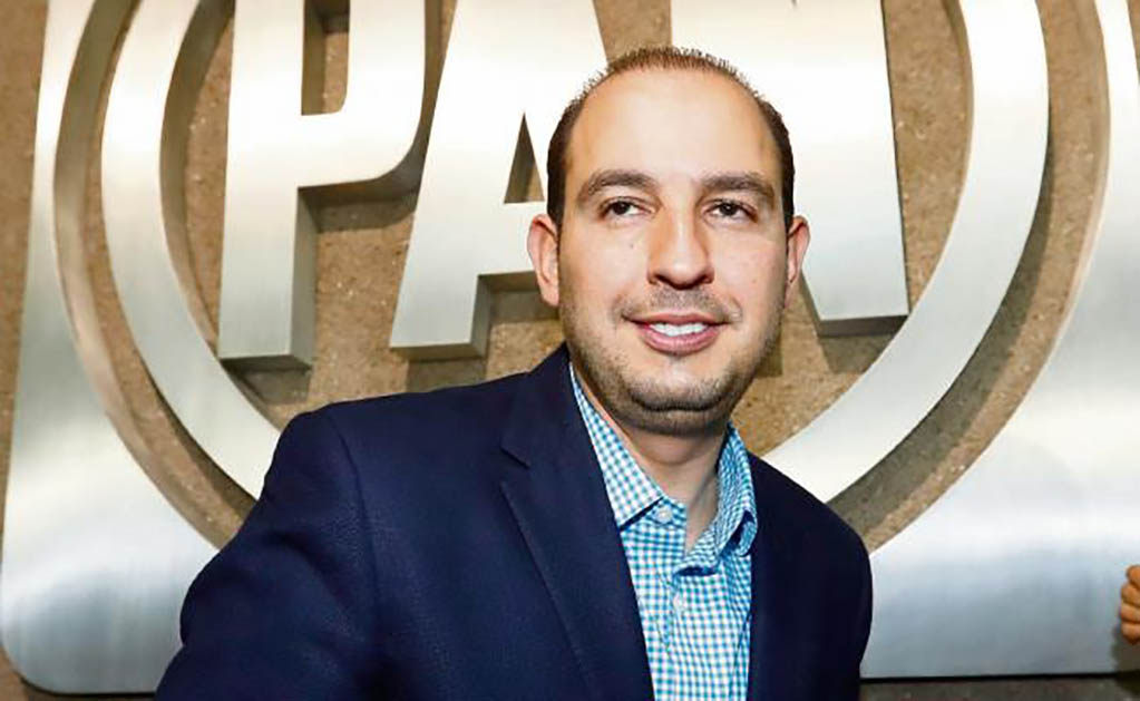 Marko Cortés, dirigente nacional del PAN, anunció que presentarán una acción contra la Ley Orgánica de la Administración Federal, por los superdelegados. (ARCHIVO EL UNIVERSAL)