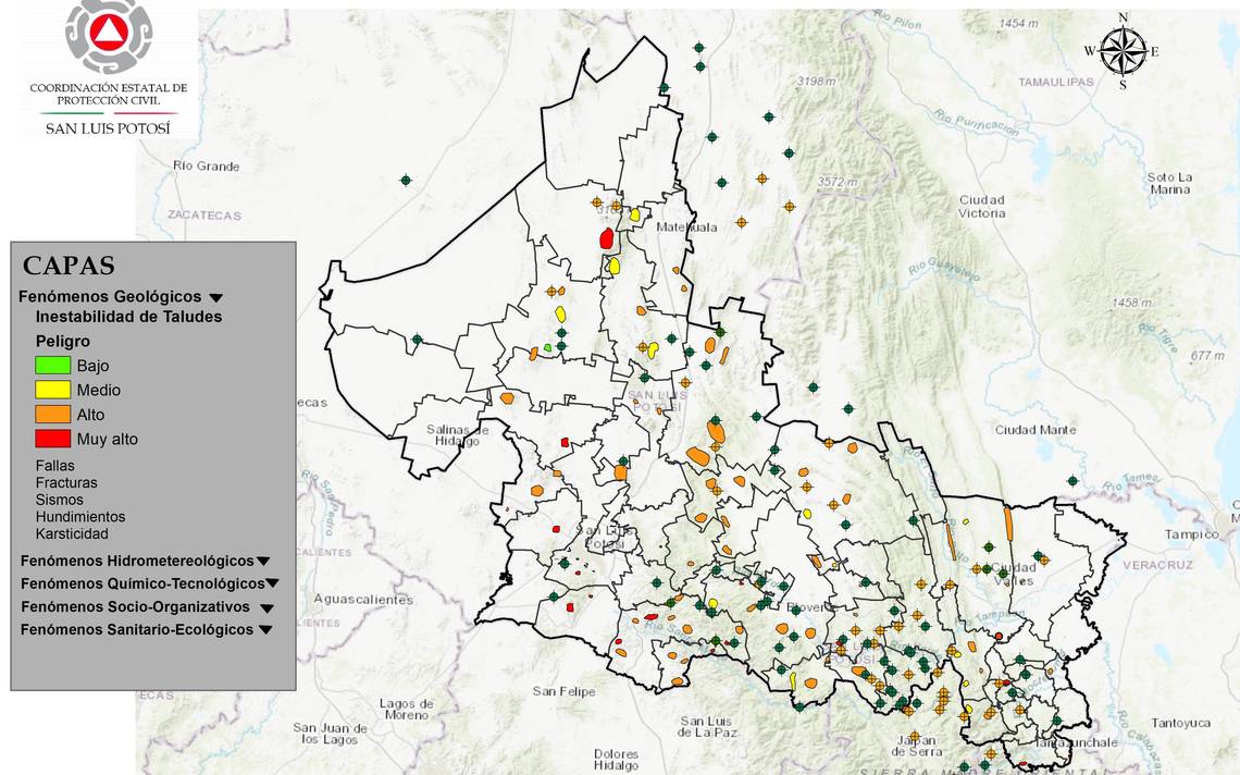Protección Civil lanza Atlas Estatal de Riesgos