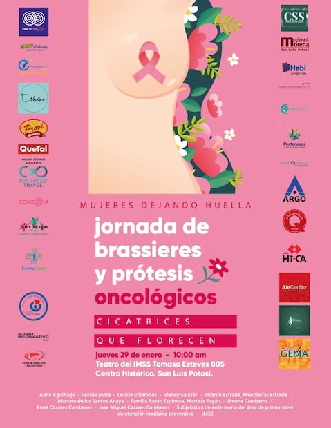 Campaña "Mujeres dejando huella" tendrá acciones todo el año en SLP. Foto: Especial