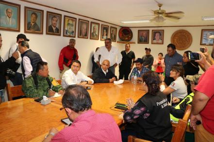 Reportan daños materiales tras tromba en Matehuala