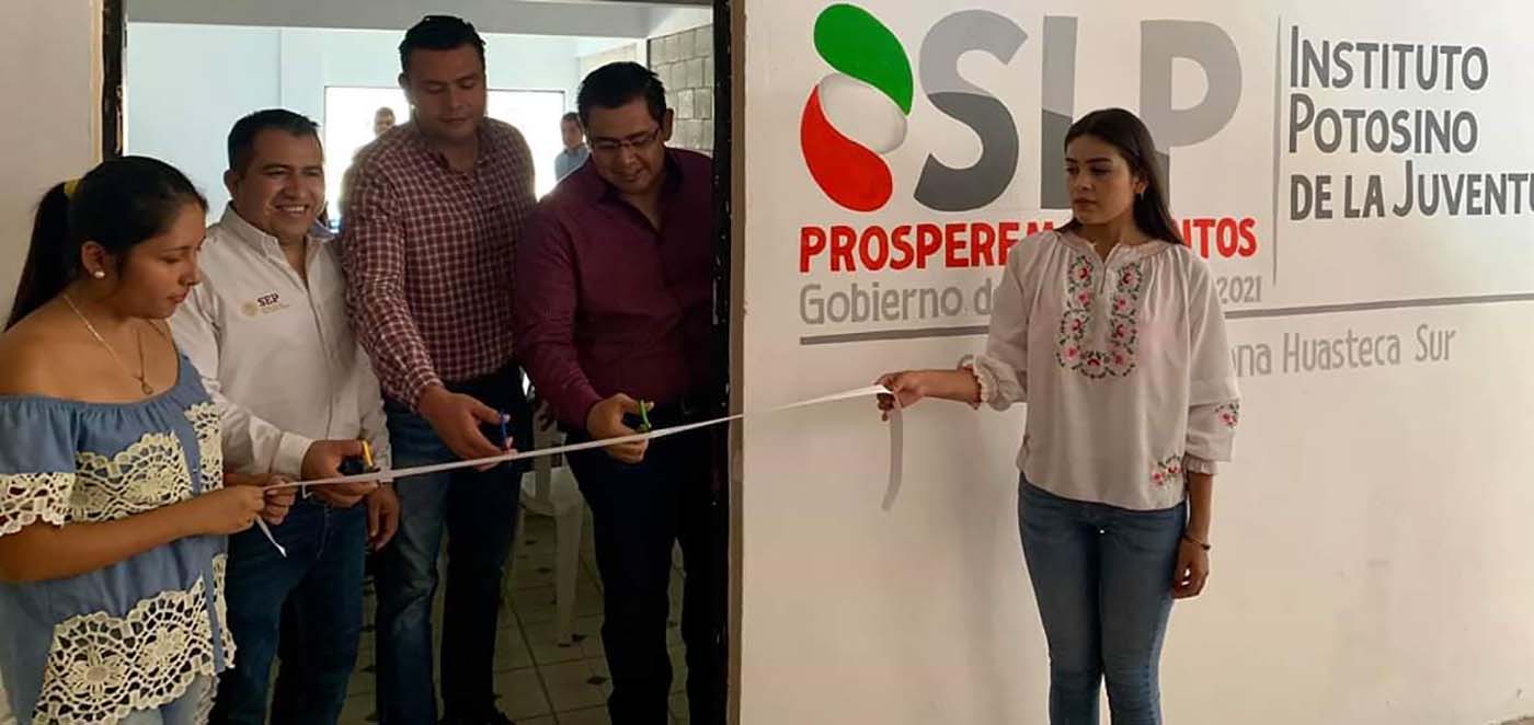 Inauguran “Casa de la Juventud” en Tamazunchale