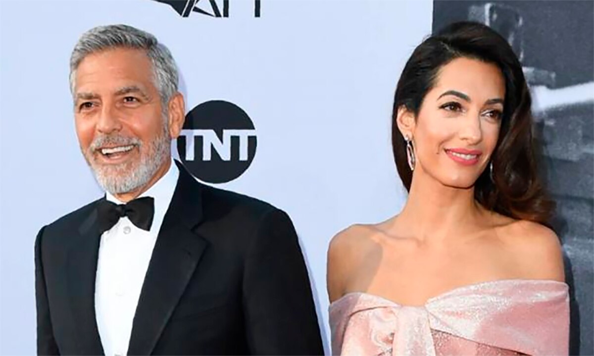 Los Clooney tratan de defender a los niños separados de sus familias FOTO: AFP