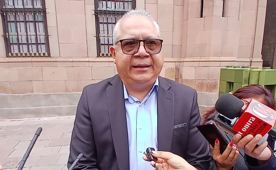 Secretario de Seguridad en SLP informa sobre los feminicidios en Peñasco. Foto: Samuel Estrada