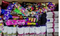 Aseguran más de 300 kilos de pirotecnia en la capital 