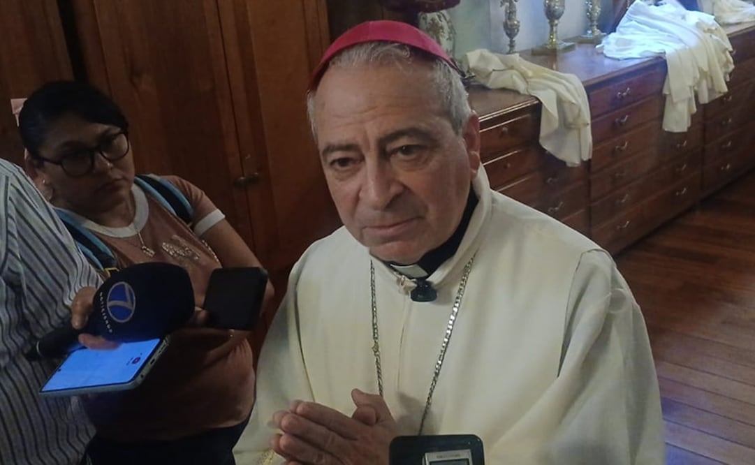 Jorge Alberto Cavazos, arzobispo de SLP. Foto: Samuel Estrada