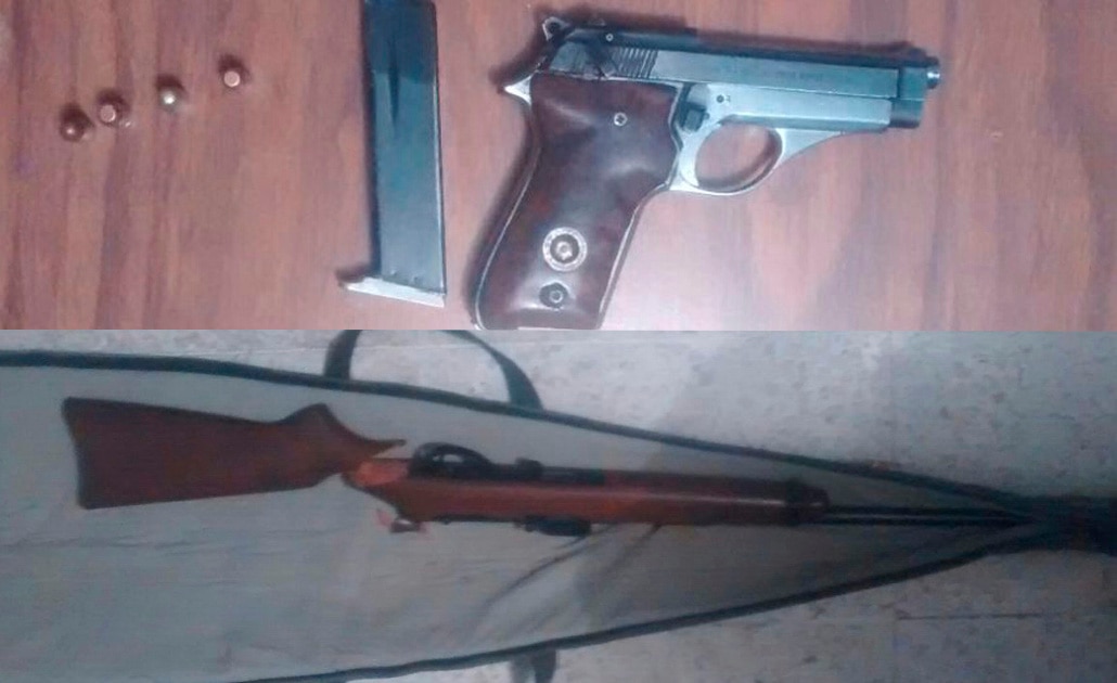 Detienen a tres por tripular un vehículo robado y estar armados