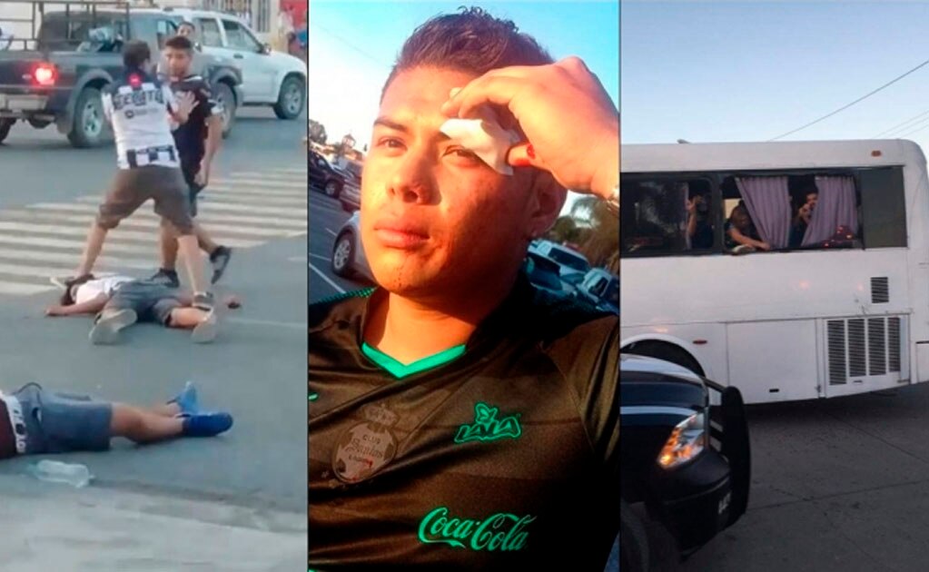 Violencia en los estadios de San Luis y Monterrey