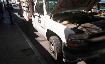 Recuperan camioneta con reporte de robo