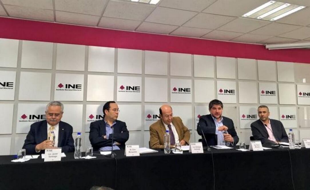 En la imagen, consejeros del INE. Foto: Archivo EL UNIVERSAL
