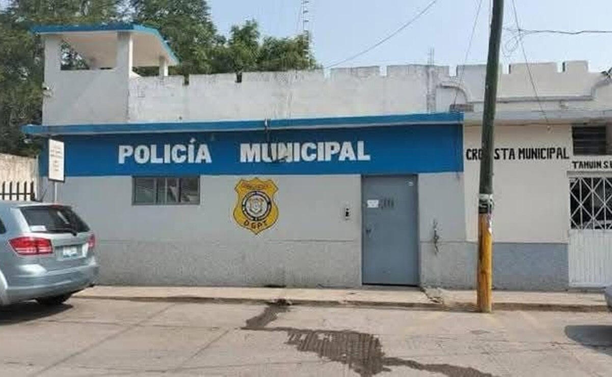 Detienen a tres policías municipales de Tamuín por desaparición forzada de jóvenes