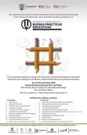 Celebrarán en SLP “Congreso Internacional de buenas prácticas educativas”