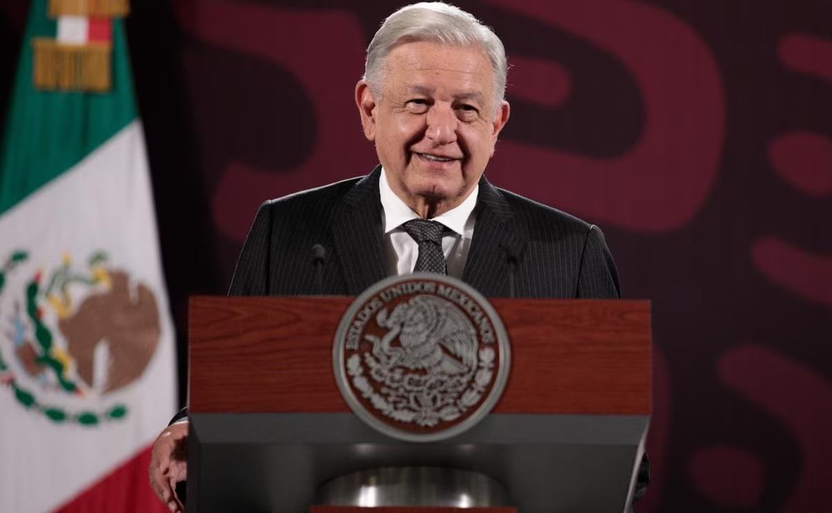 López Obrador en su mañanera del 12 de julio en Palacio Nacional. Foto: Presidencia