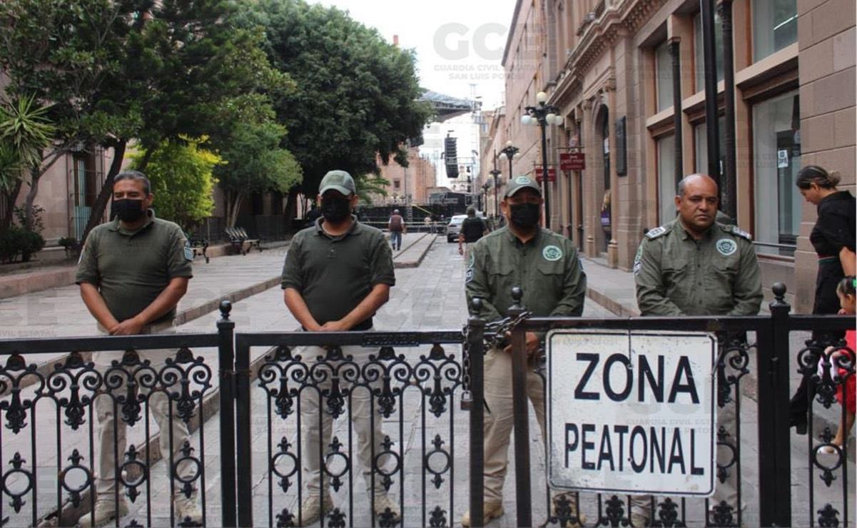 Se registra saldo blanco en los 58 municipios de SLP durante Grito de Independencia