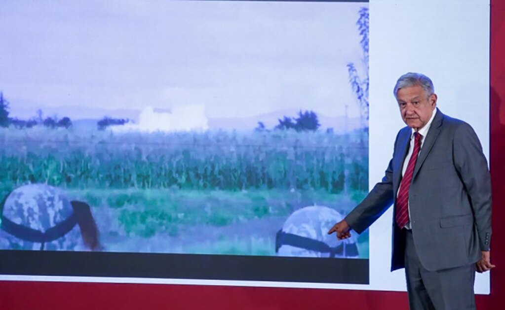 AMLO: dos ductos de gas LP están suspendidos por fugas provocadas por grupos criminales