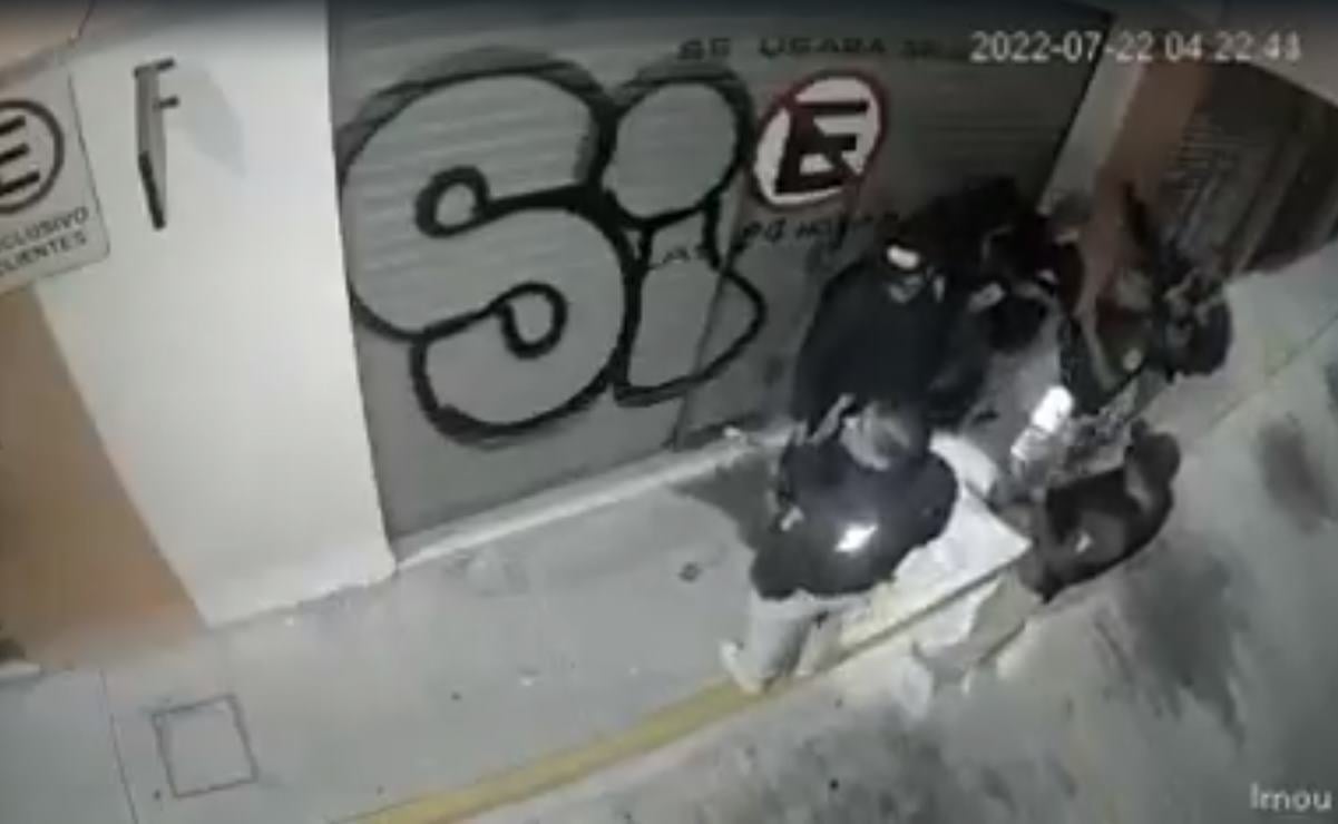 La Fiscalía de SLP no investiga supuesta extorsión de elementos de Guardia Civil a grafiteros. Foto: Captura de video