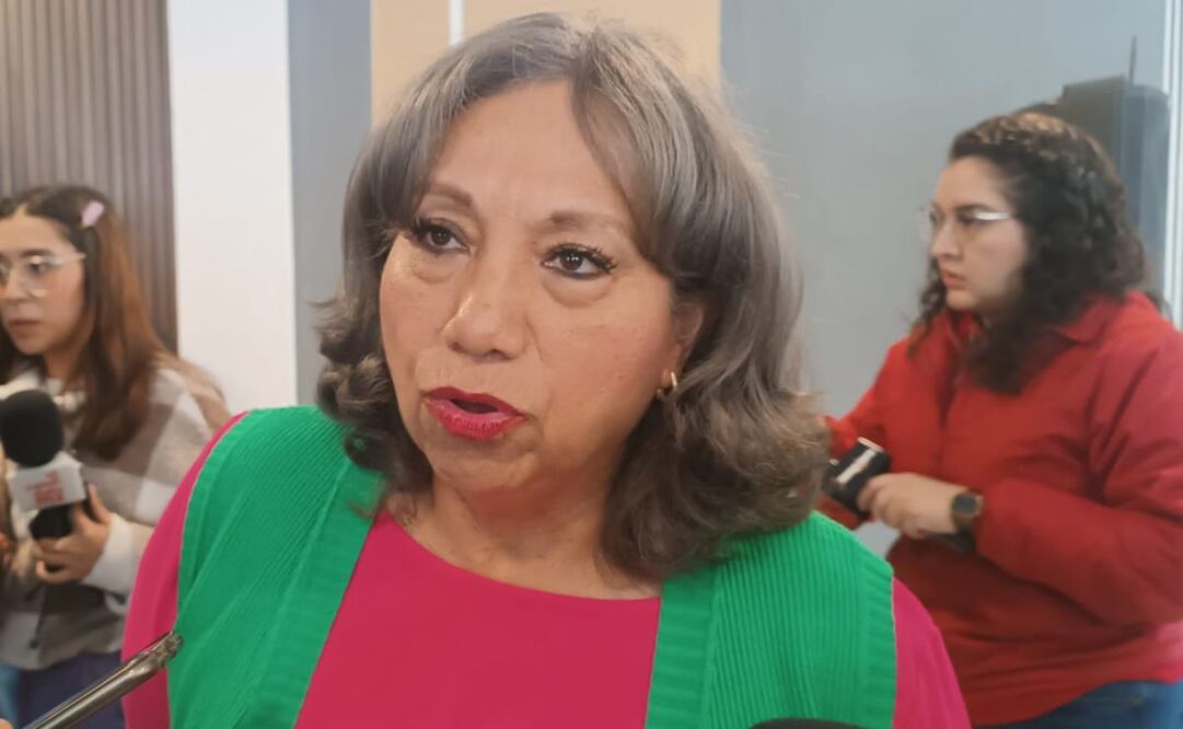 Soledad ofrece apoyo a la familia de policía asesinado, anuncia la alcaldesa Leonor Noyola. Foto:  Xochiquetzal Rangel