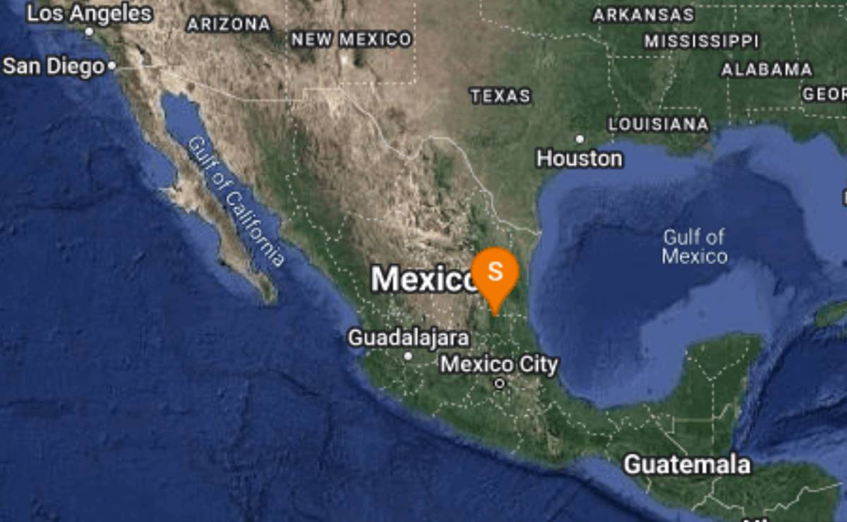 Se registra sismo en Ciudad Valles, San Luis Potosí; preliminar de 4.2. Foto: Sismológico