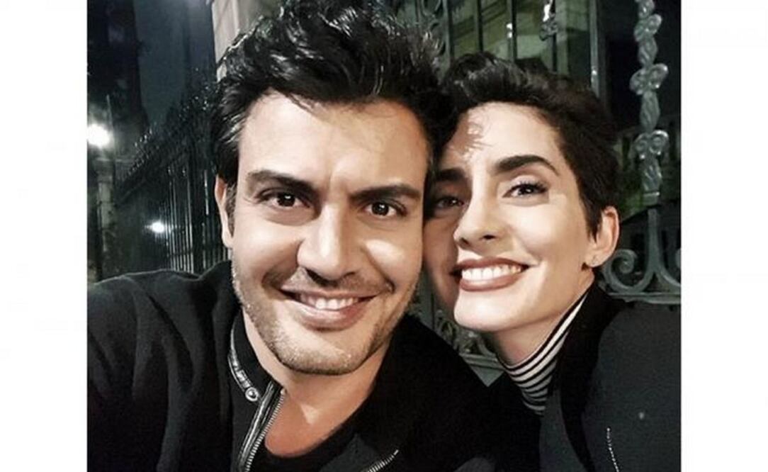 Andrés Palacios y Paola Nuñez (Foto tomada de Instagram: @andrespalaciosd1)