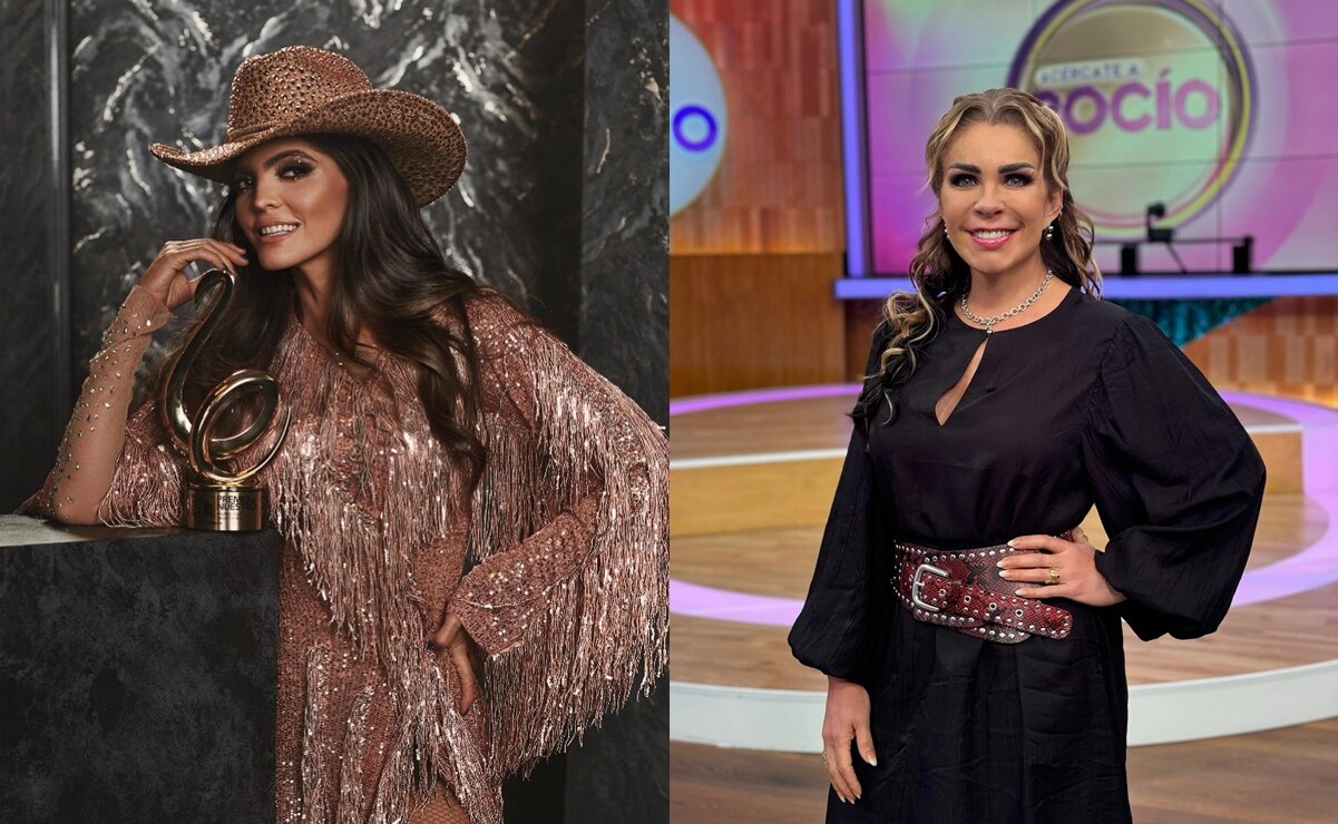 Ana Bárbara y Rocío Sánchez son potosinas. Fotos: Instagram