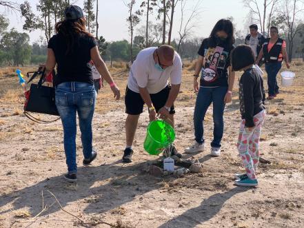 Arranca segunda etapa de reforestación en parques Tangamanga I y II de SLP