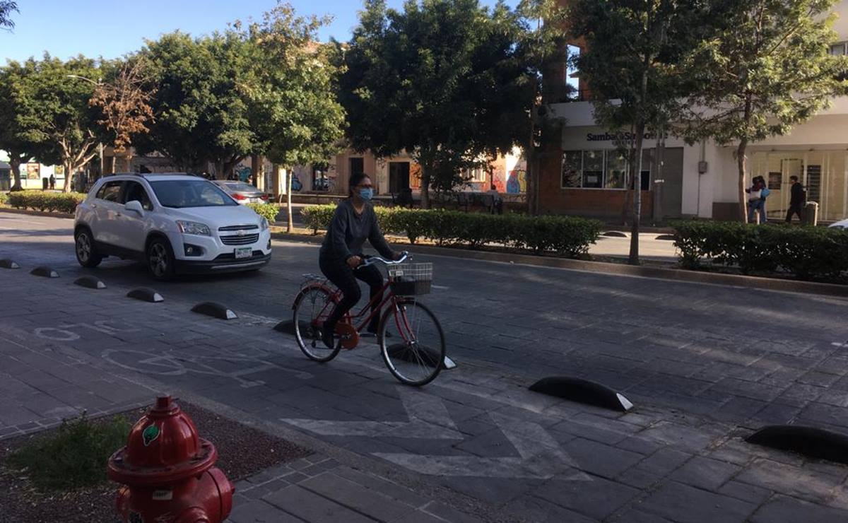 “Que no se quite”: Potosinos solicitan extender ciclovía de avenida Carranza hasta Parque de Morales 