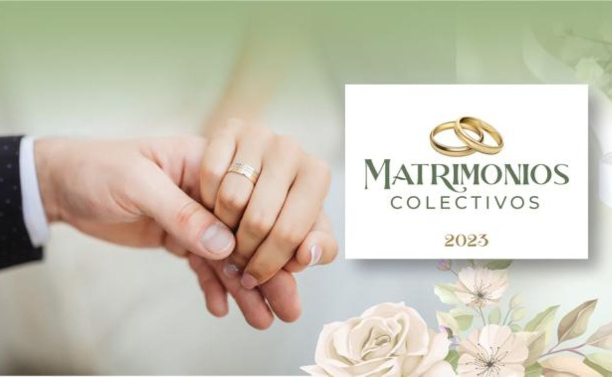 Bodas colectivas en SLP 2023. ¿Cuándo serán y requisitos para contraer matrimonio?